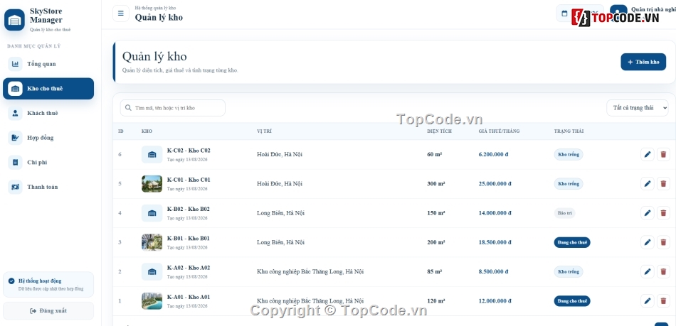 web quản lý,quản lý,website